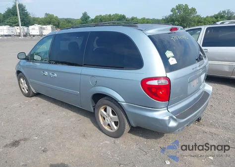 2006 Dodge Grand Caravan Sxt из США, поврежденный, VIN 2D8GP44L66R670013
